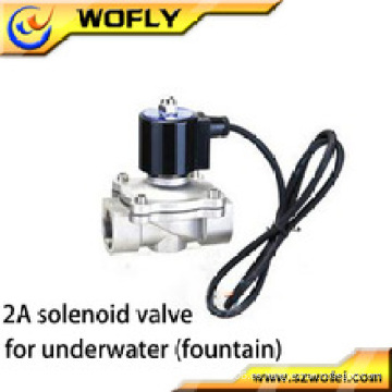 Bobina de plástico de agua de válvula solenoide